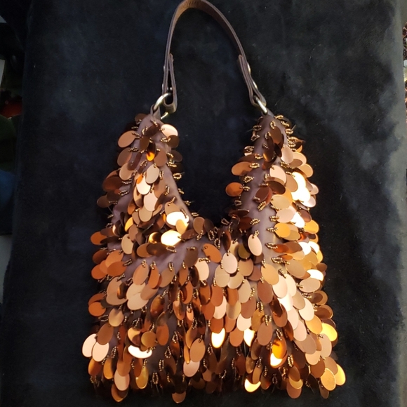 Beautiful sequence purse (never used) - Picture 3 of 5